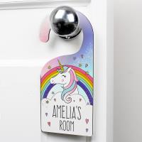 Personalised Unicorn Door Hanger Extra Image 2 Preview